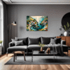Coastal Village Living Room Demo