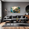 Coastal Village Living Room Demo