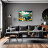 Coastal Village Living Room Demo