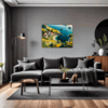 Coastal Village Living Room Demo