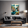 Coastal Village Living Room Demo