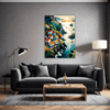 Coastal Village Living Room Demo