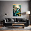 Coastal Village Living Room Demo