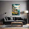 Coastal Village Living Room Demo