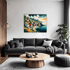 Coastal Village Living Room Demo