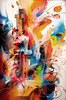 Abstract Color Exploration Canvas Art Print