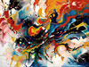 Color Field Exploration Abstract Art Print