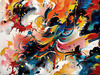 Color Field Exploration Abstract Art Print