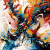 Color Field Exploration Abstract Art Print