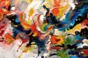 Color Field Exploration Abstract Art Print