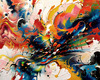 Color Field Exploration Abstract Art Print