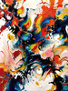 Color Field Exploration Abstract Art Print