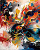 Color Field Exploration Abstract Art Print