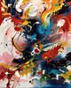 Color Field Exploration Abstract Art Print