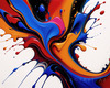 Color Field Exploration Abstract Canvas Art Print