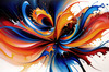 Immersive Abstract Color Exploration Color Field Art Print