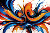 Immersive Abstract Color Exploration Color Field Art Print