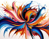 Immersive Abstract Color Exploration Color Field Art Print