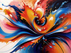 Immersive Abstract Color Exploration Color Field Art Print