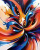 Immersive Abstract Color Exploration Color Field Art Print
