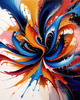 Immersive Abstract Color Exploration Color Field Art Print
