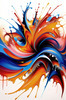 Immersive Abstract Color Exploration Color Field Art Print