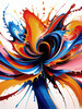 Immersive Abstract Color Exploration Color Field Art Print