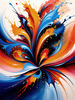 Immersive Abstract Color Exploration Color Field Art Print