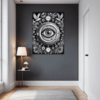 Cosmic Eye Clock Hallway Demo