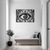 Cosmic Eye Clock Hallway Demo
