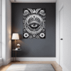 Cosmic Eye Clock Hallway Demo