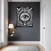 Cosmic Eye Clock Hallway Demo