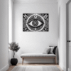 Cosmic Eye Clock Hallway Demo