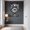 Cosmic Eye Clock Hallway Demo