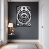 Cosmic Eye Clock Hallway Demo