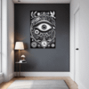 Cosmic Eye Clock Hallway Demo