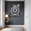 Cosmic Eye Clock Hallway Demo