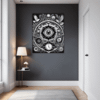 Cosmic Eye Clock Hallway Demo