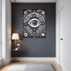 Cosmic Eye Clock Hallway Demo
