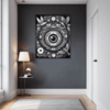 Cosmic Eye Clock Hallway Demo