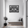 Cosmic Eye Clock Hallway Demo