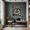 Cosmic Eye Clock Office Demo