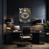 Cosmic Eye Clock Office Demo