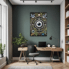 Cosmic Eye Clock Office Demo