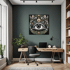 Cosmic Eye Clock Office Demo
