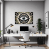 Cosmic Eye Clock Office Demo