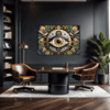 Cosmic Eye Clock Office Demo