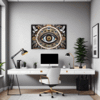Cosmic Eye Clock Office Demo