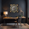 Cosmic Eye Clock Office Demo