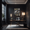 Cosmic Eye Clock Office Demo